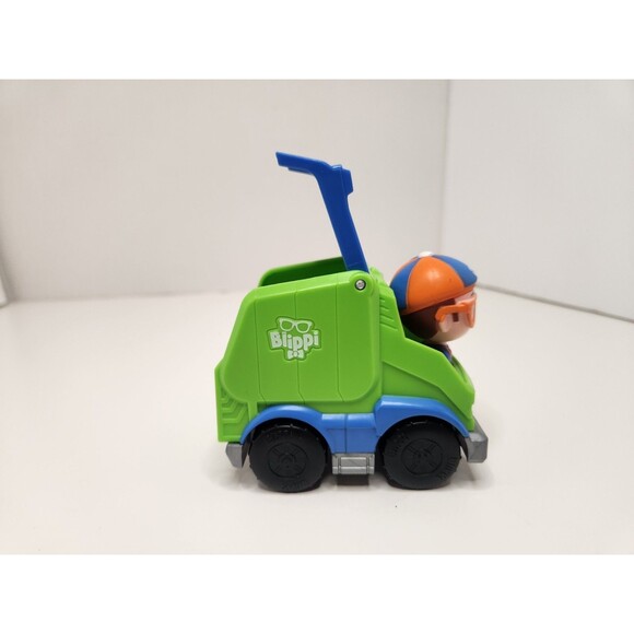 Kideo Recyling Truck Blippi Garbage Truck Kids Toy Pretend Play Plastic Jazwares - Picture 6 of 8